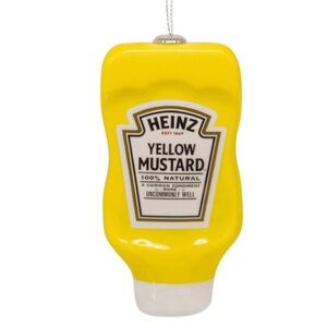 Hallmark “Heinz Yellow Mustard” Shatterproof Ornament (NWT)